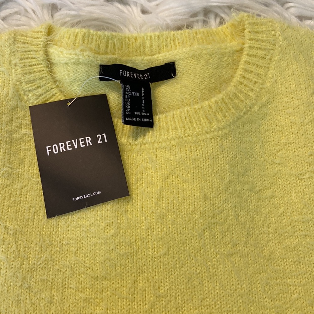 Forever 21 Cropped Women Shirt brand new with tag very soft - Picture 6 of 8